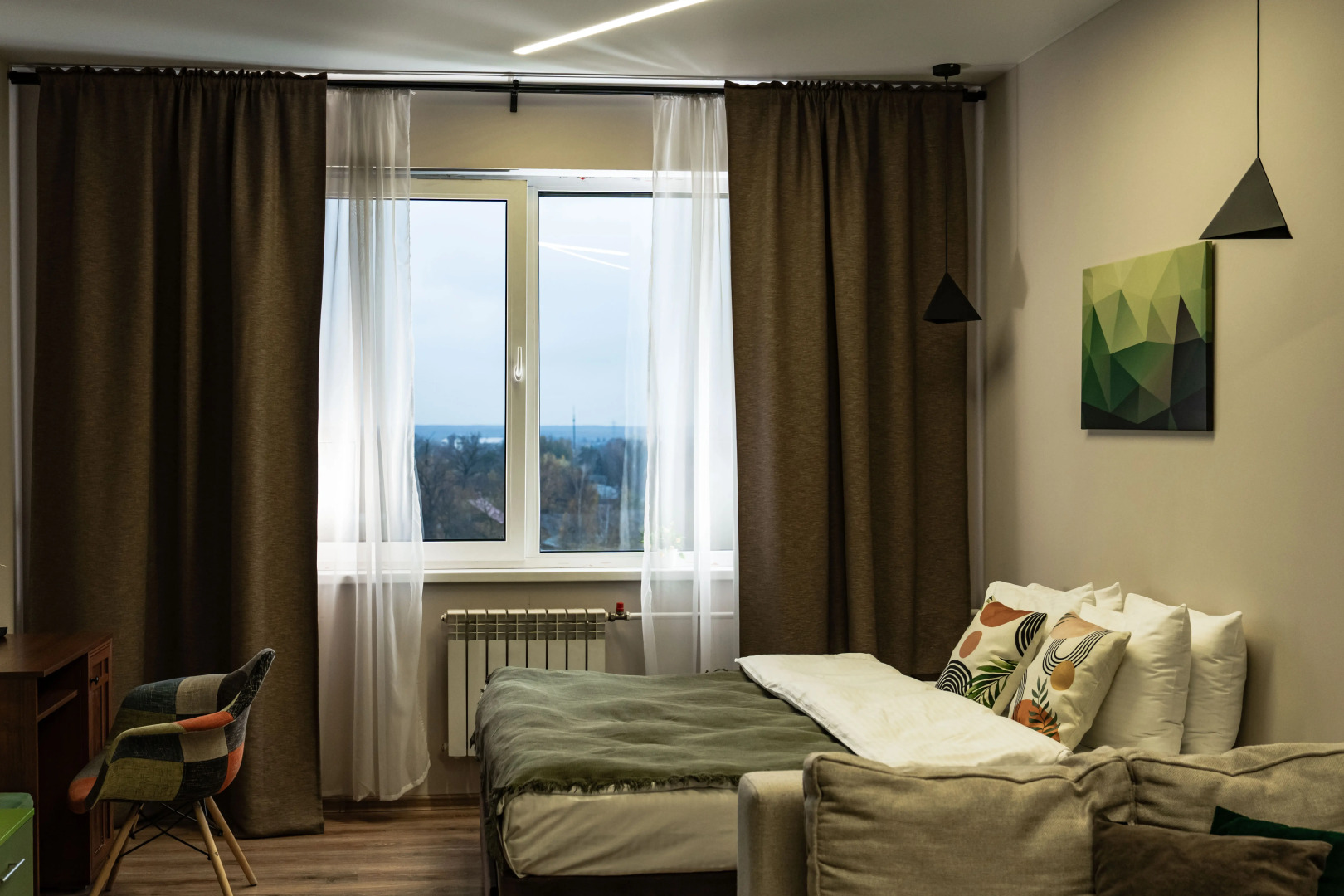 Апартаменты SKY INN Color Green