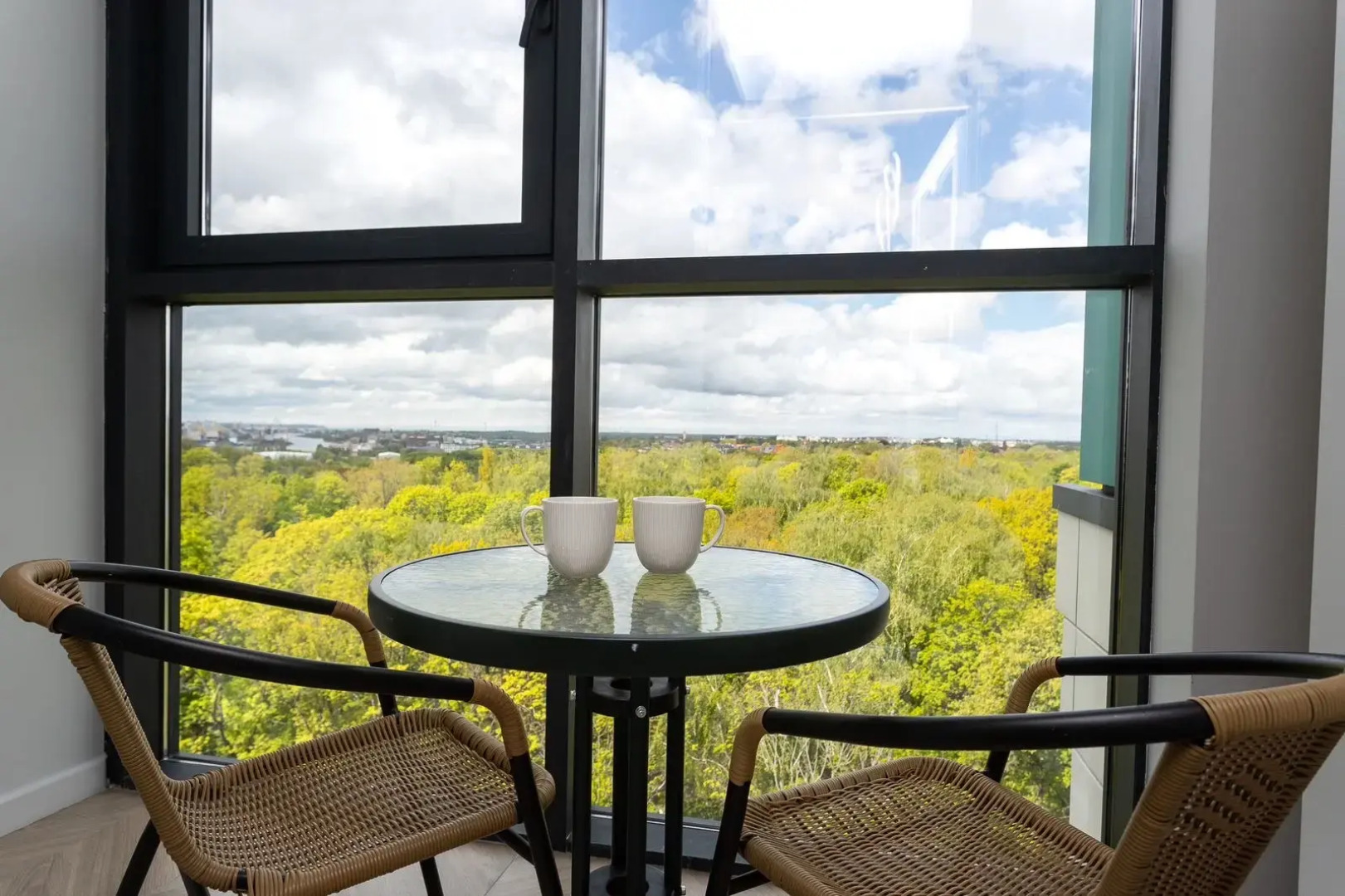 Квартира Уютная в центре с видом на парк