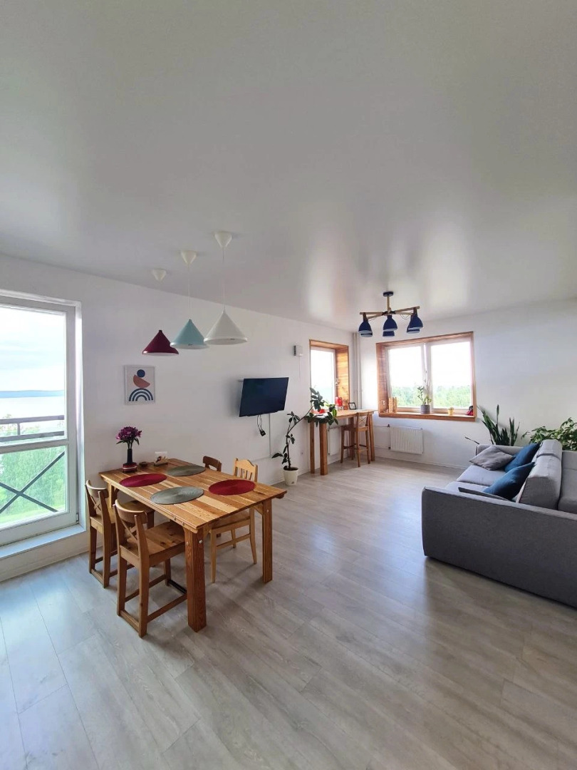 Апартаменты Olivinn с видом на Онежское озеро