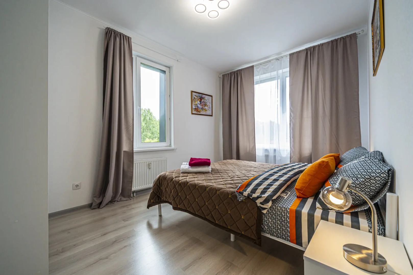 Квартира 2-х комнатная у метро Старая Деревня 5 этаж