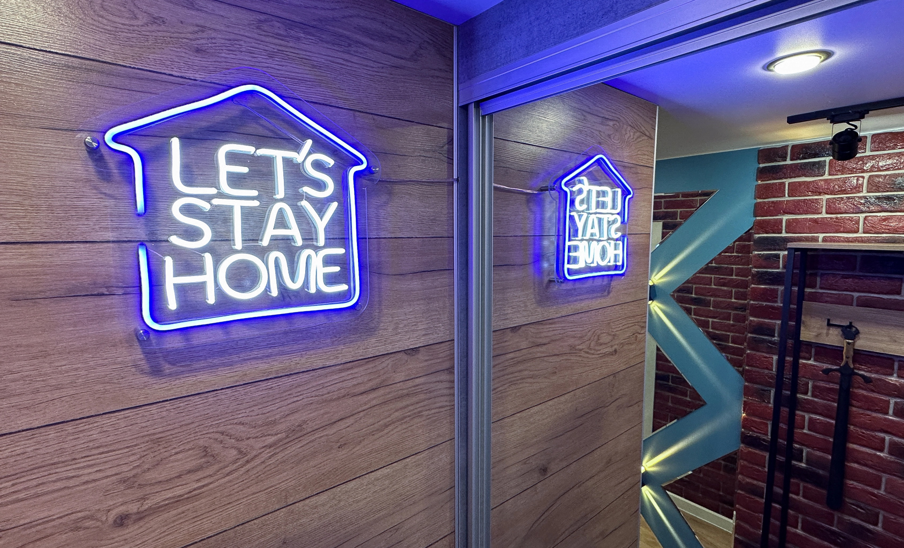 Апартаменты Евродвушка с дизайнерским решением в стиле Soft loft