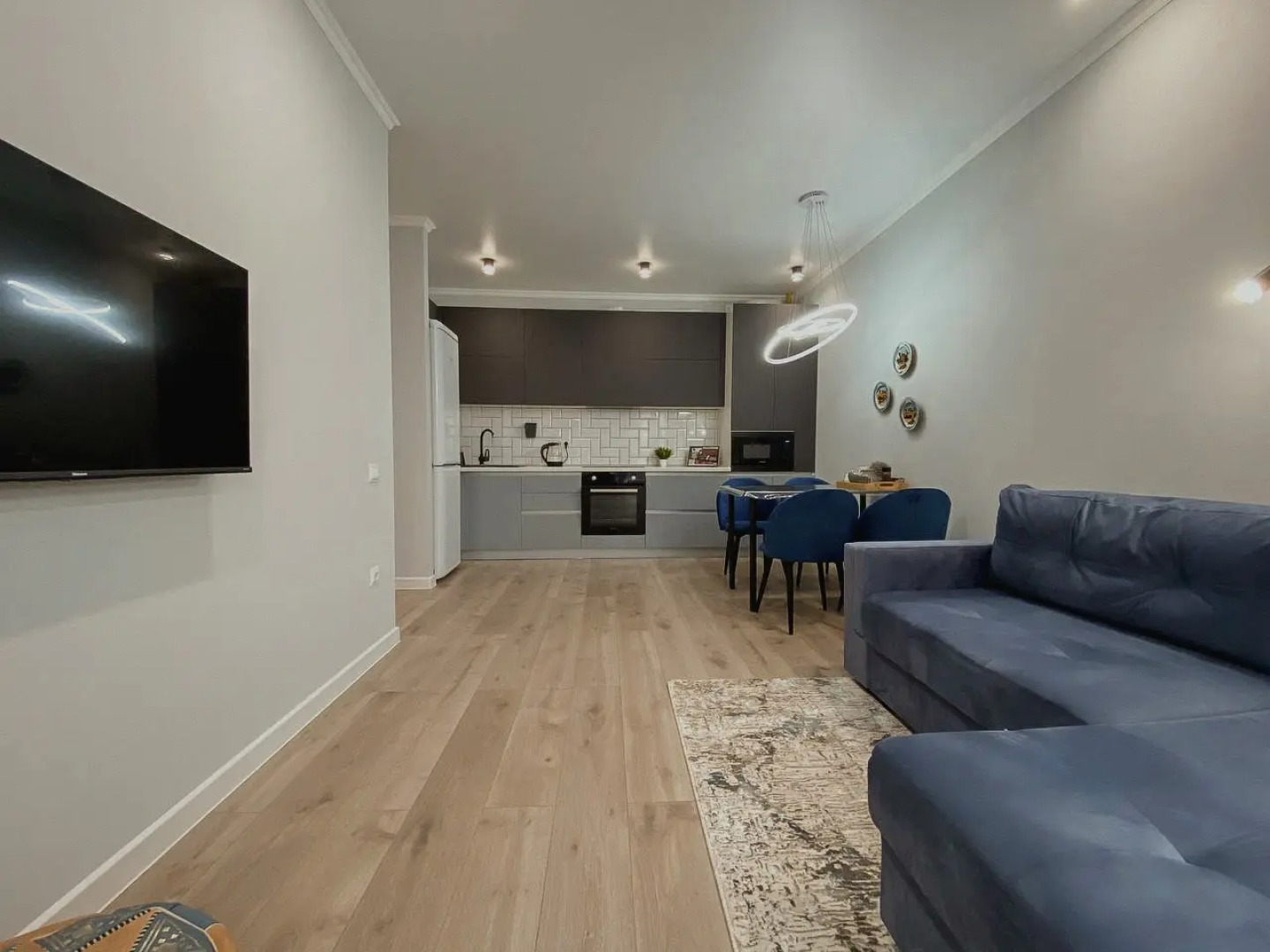 Квартира Green FOX из трех комнат в ЖК Атмосфера