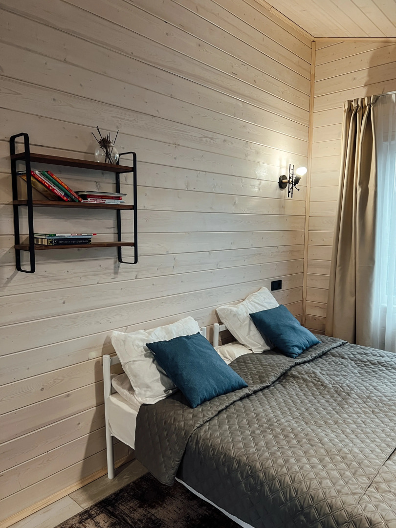 Частный дом для отдыха с гриль-мангалом, костровой и батутом