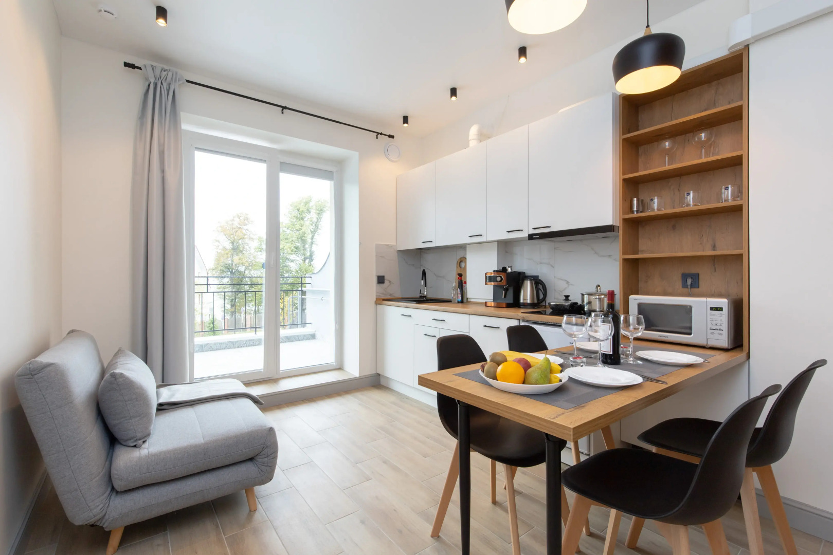 Апартаменты Балтик Апарт Терраса с видом на море