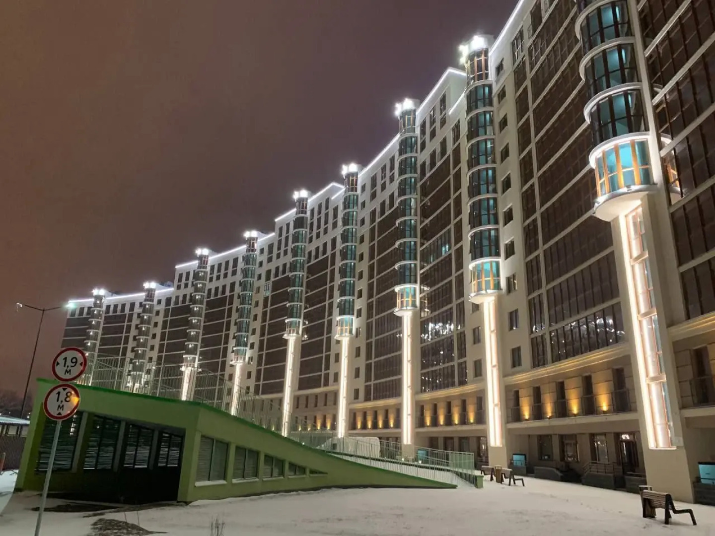 Апартаменты Современная студия в ЖК Парк Челюскинцев