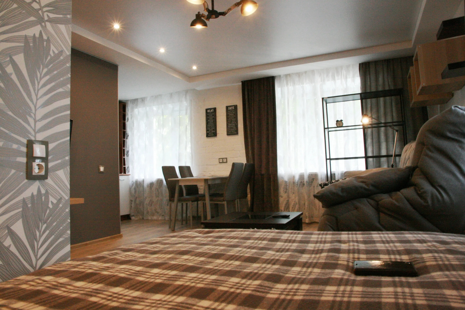 Апартаменты студио в стиле лофт