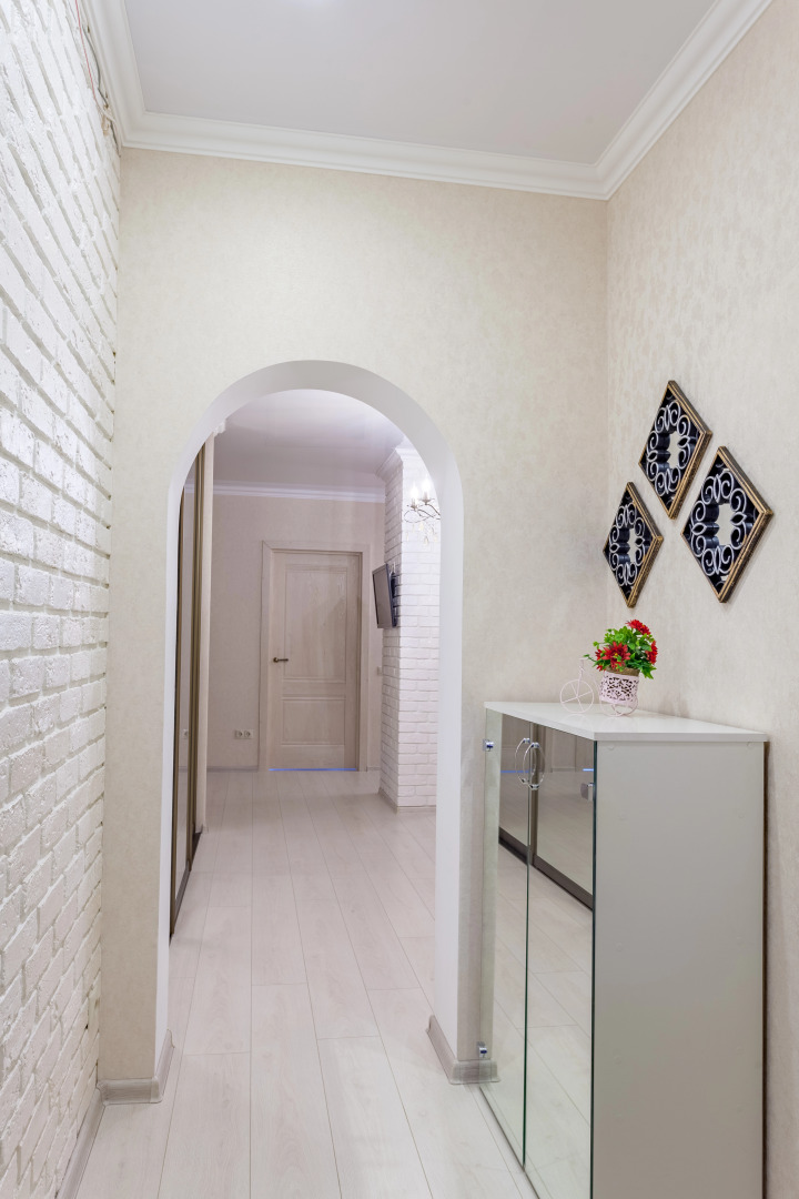 Трёхкомнатная квартира на набережной реки Волга Центр, Новый дом - бесконтактное заселение 24/7