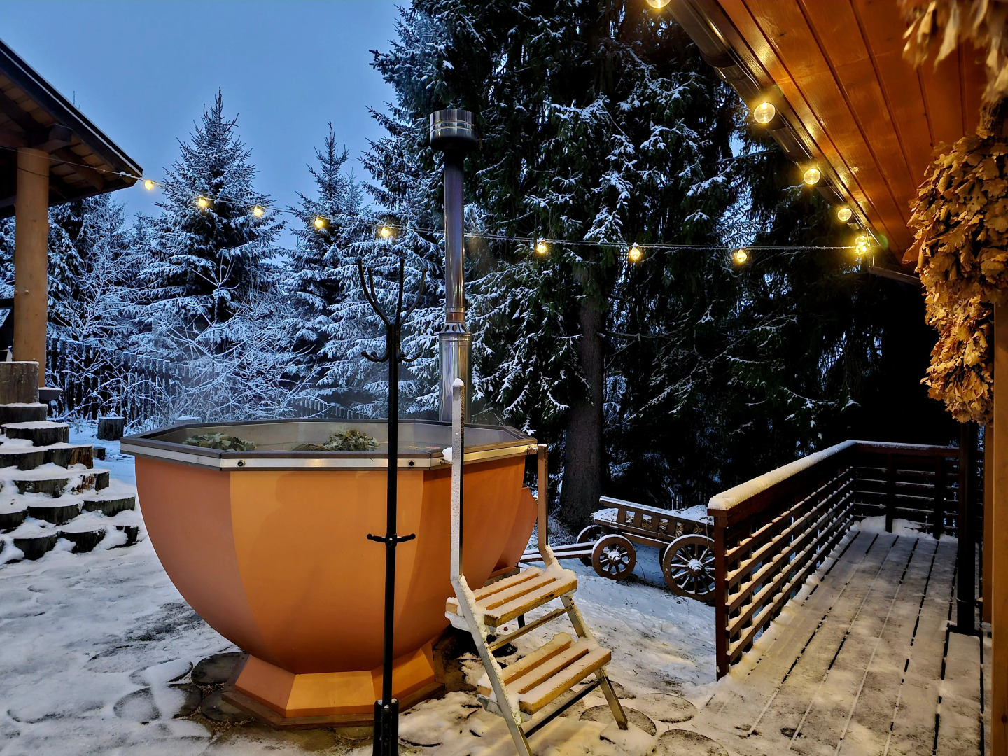 Коттедж Черничный Склон Forest House