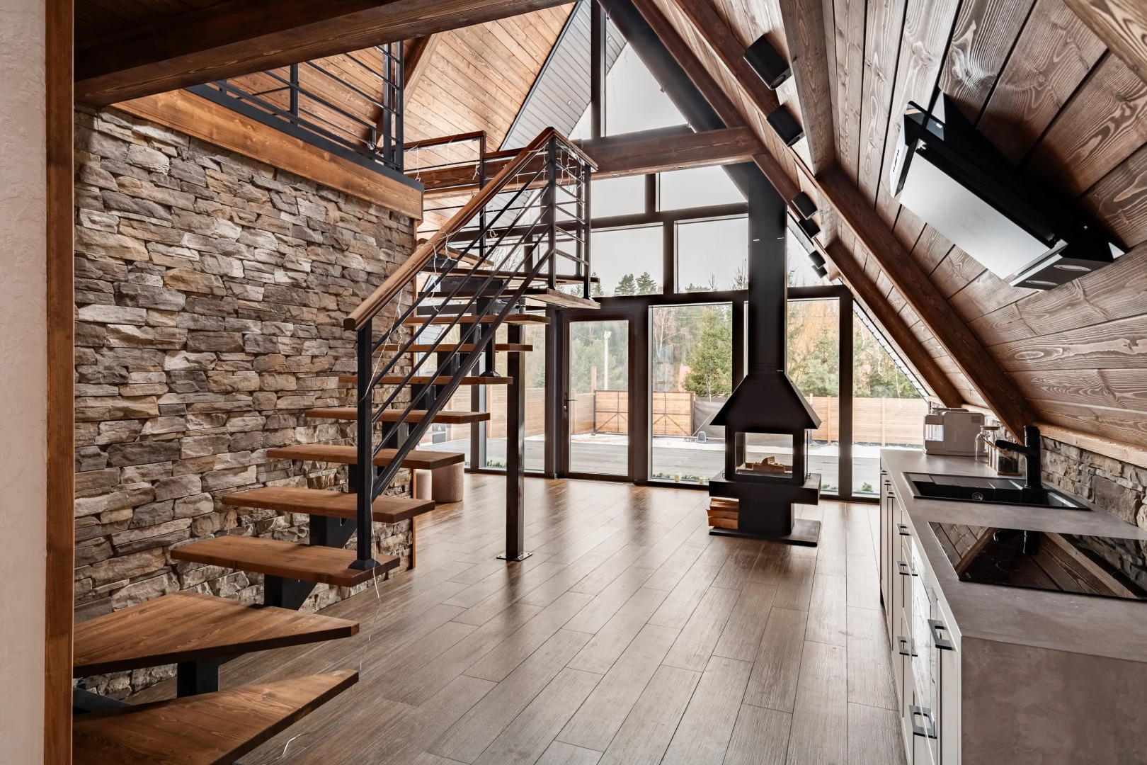 Частный Дом A-frame Дом Ели Тут