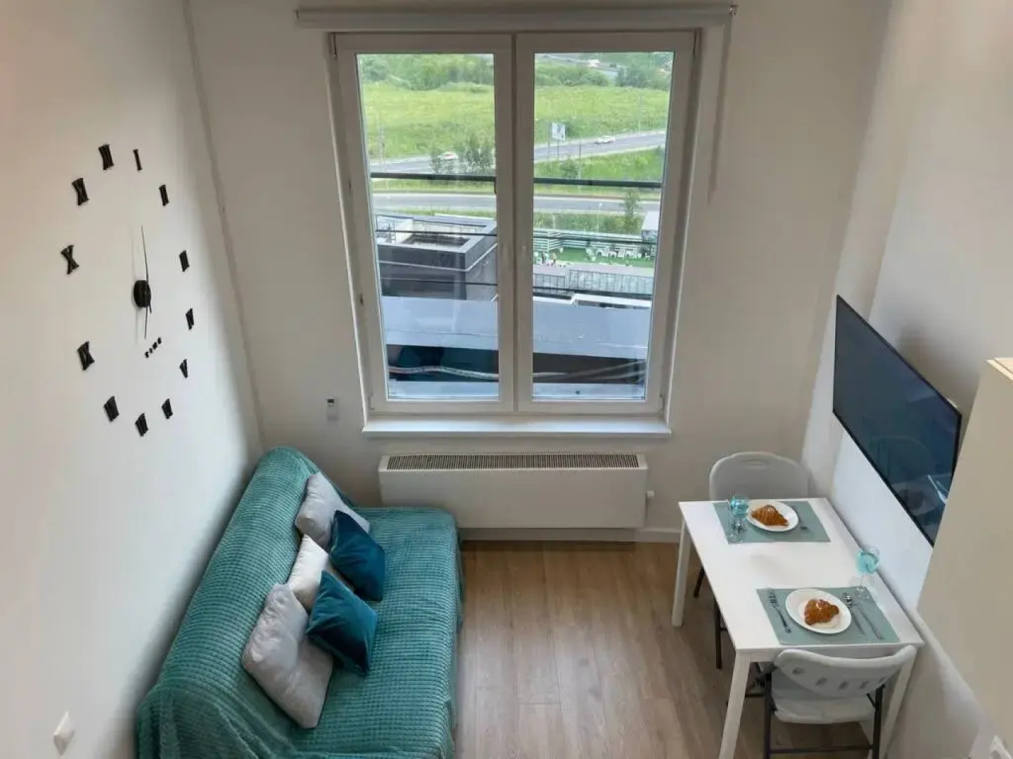 Апартаменты Happy People  в доме  с Термы Видное и ТЦ Галерея 9-18 № 2