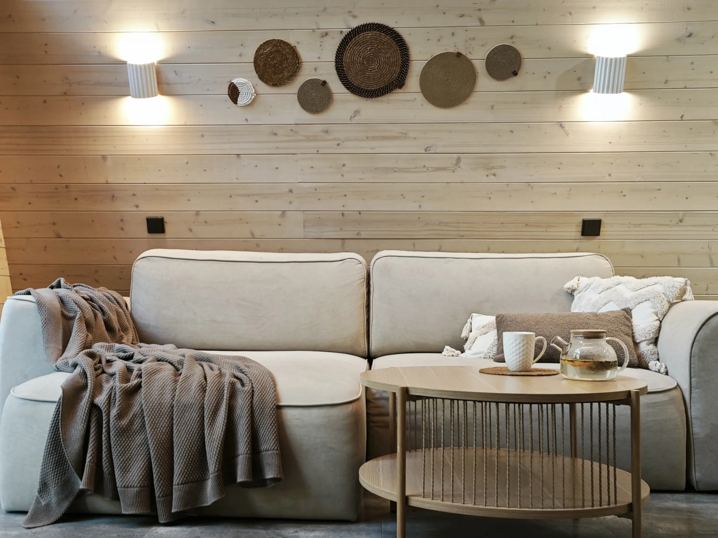 Частный дом Уютный А-фрейм Поле с баней и чаном