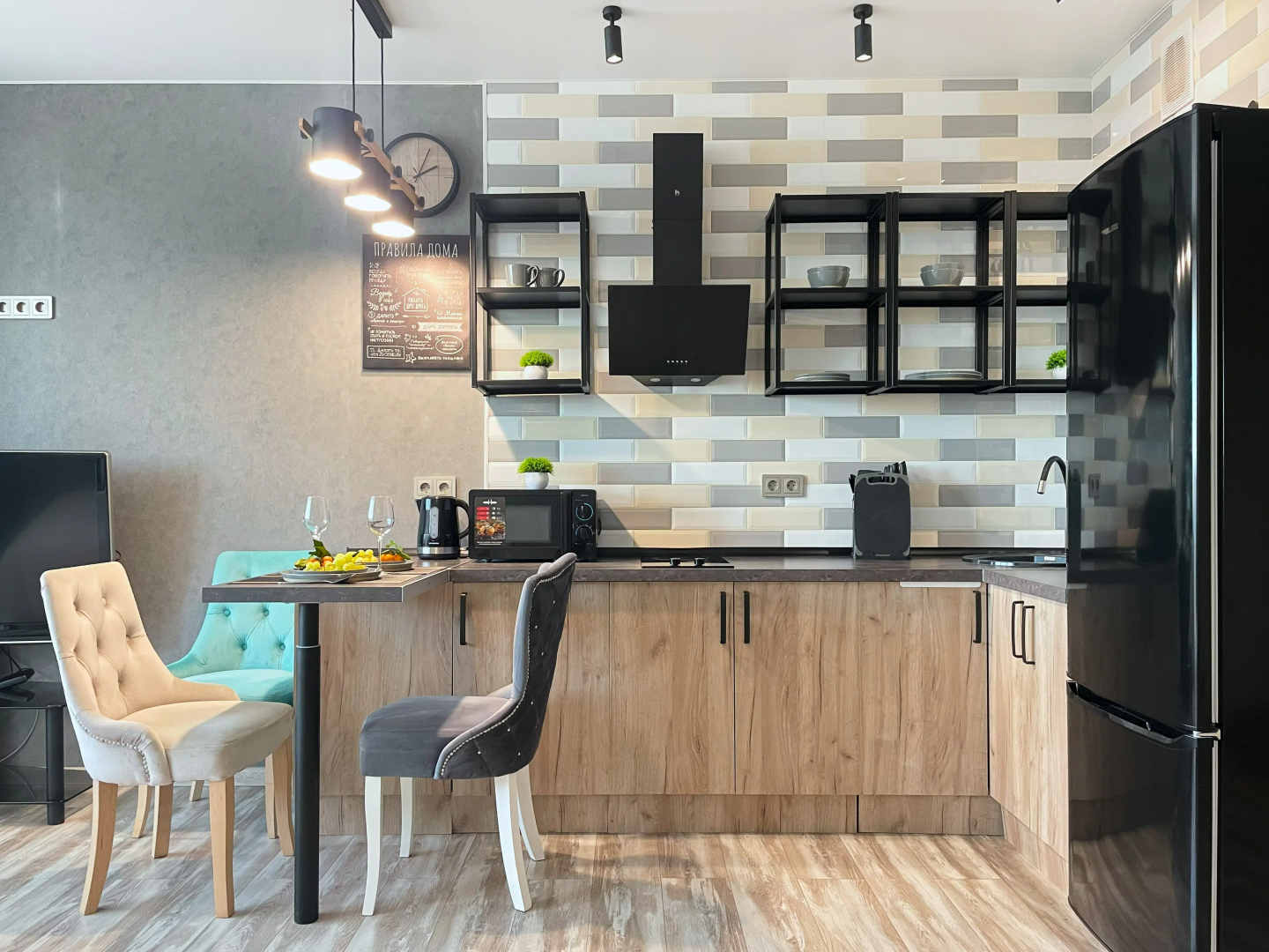 Квартира в стиле лофт