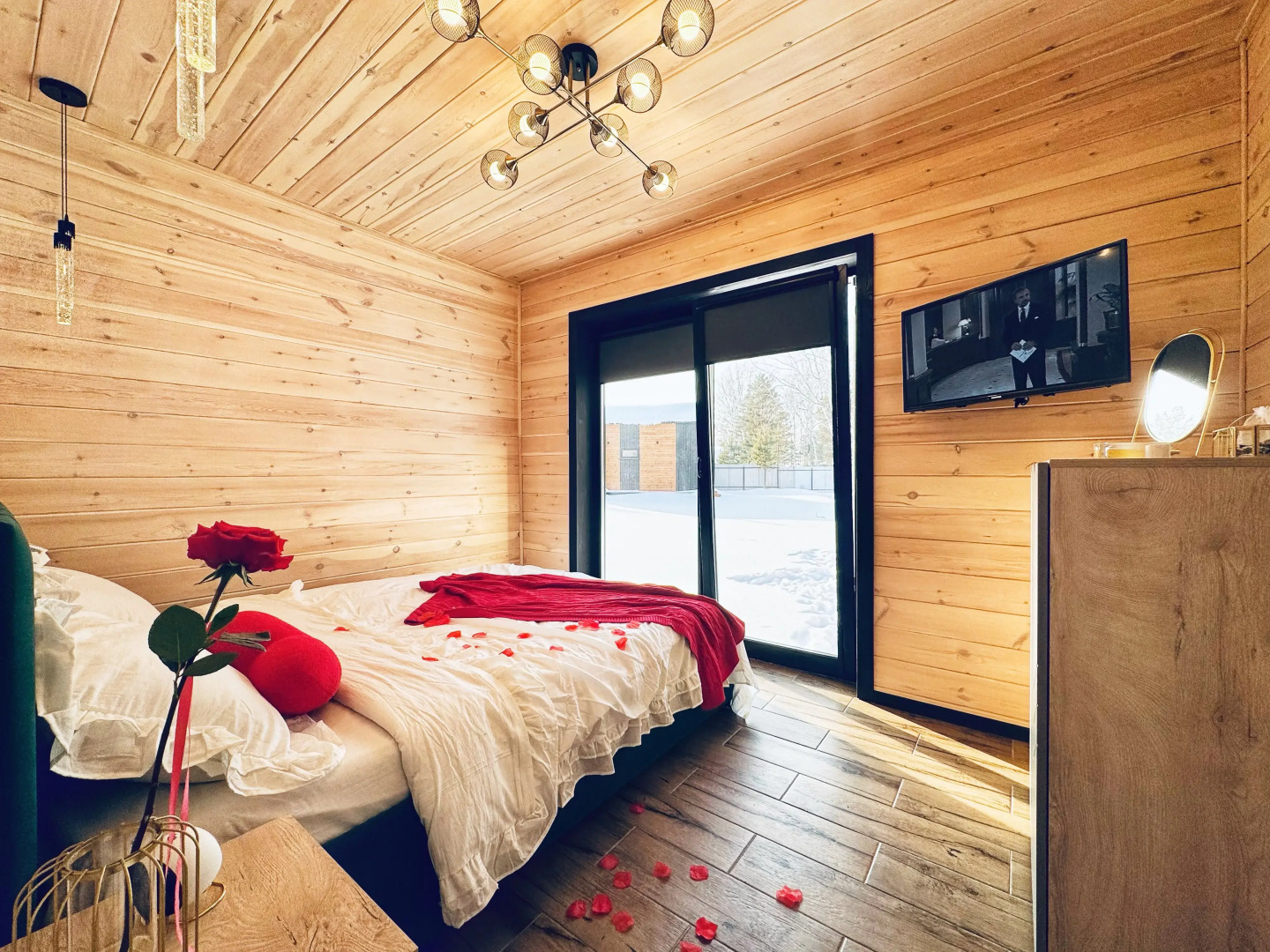 Гостевой дом Барн & Чан Современный дом с фурако в новом поселке