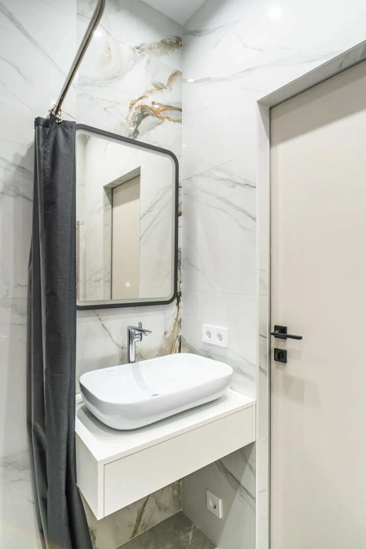 Квартира Студия с Красивым ремонтом