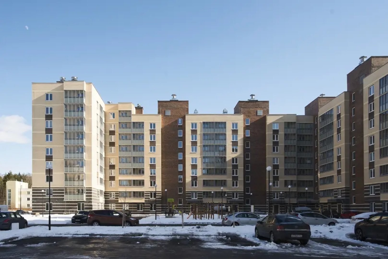 Квартира Студия Желтая в поселке Песочном