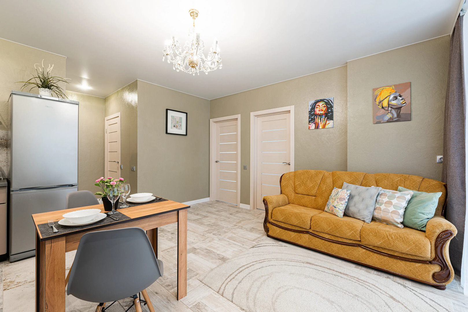 Апартаменты Minsk world VIP с двумя спальнями