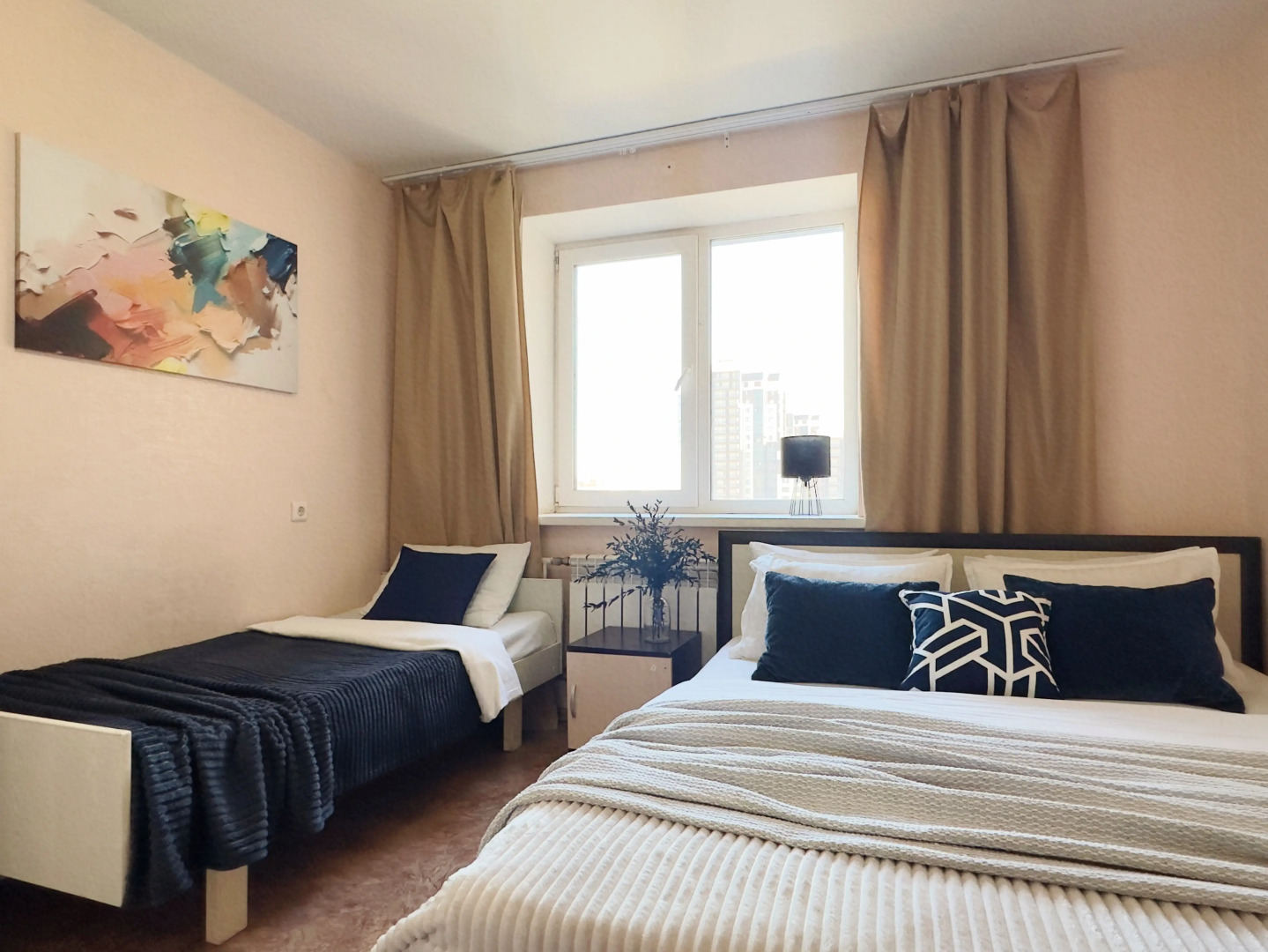 Большая трехкомнатная квартира на Московском проспекте