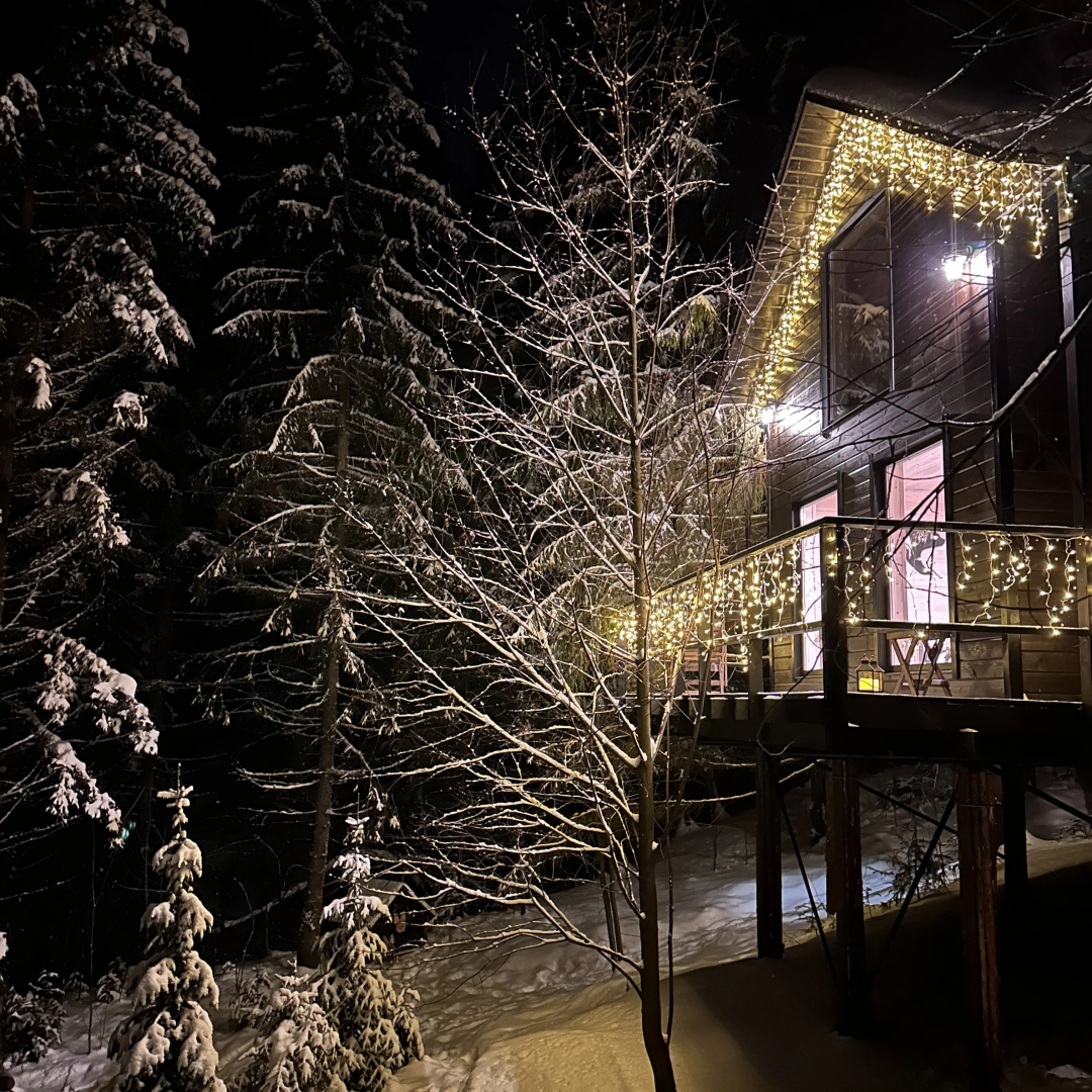 Глэмпинг Опушка Дом среди деревьев