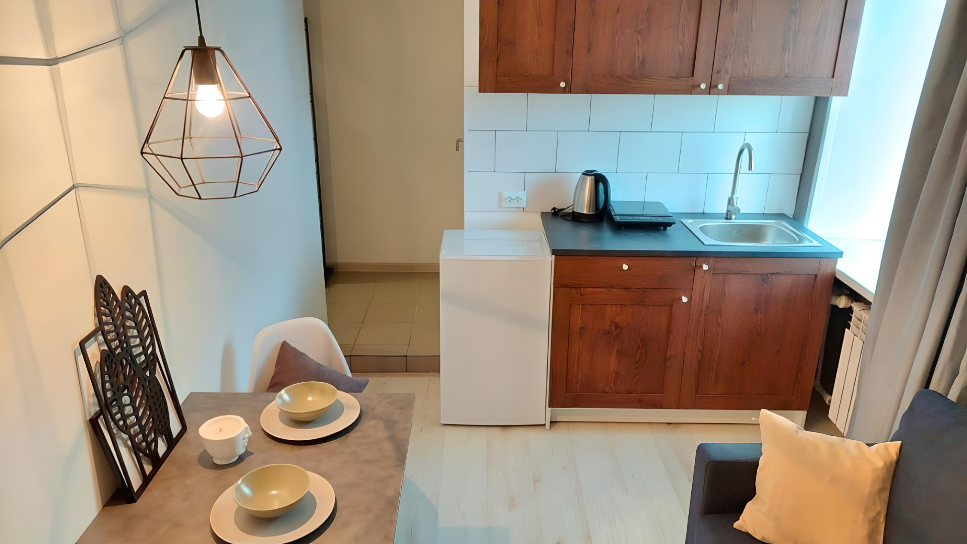 Апартаменты Уютная студия рядом с метро Козья Слобода