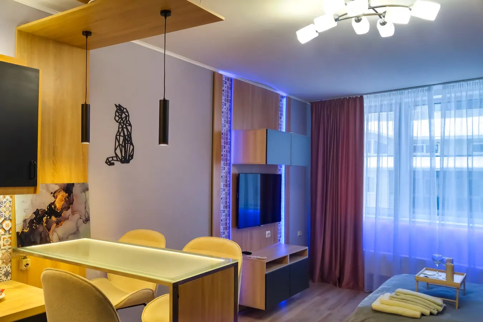 Апартаменты UNO APART на Степана Разина 2 38 м²