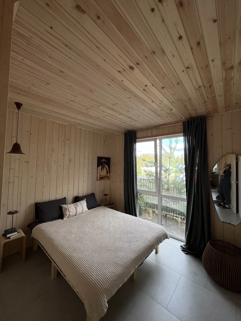 Частный дом Уютный просторный дом с панарамными окнами в березовой роще