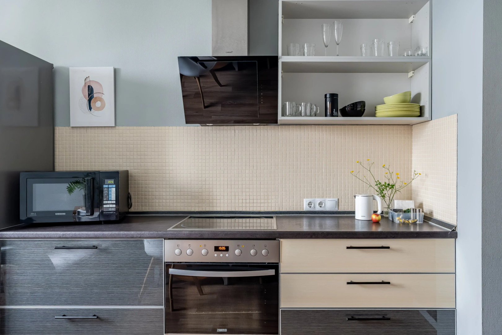 Квартира Sunrise у метро Satin home