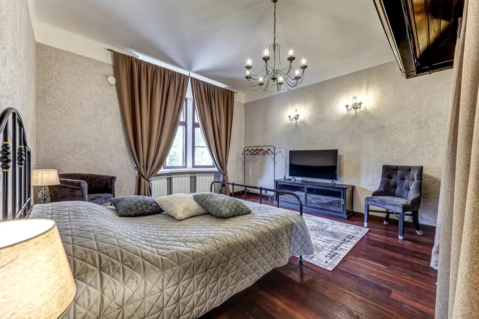 Апартаменты с сауной и видом на парк