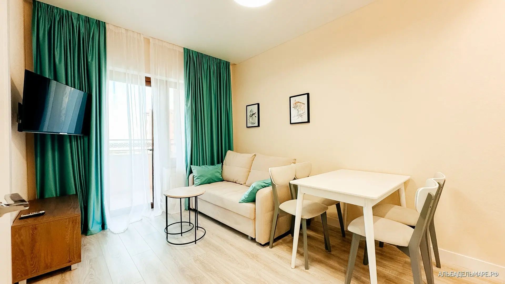 Апартаменты ЖК Альба дель Маре Junior suite Двухкомнатный номер