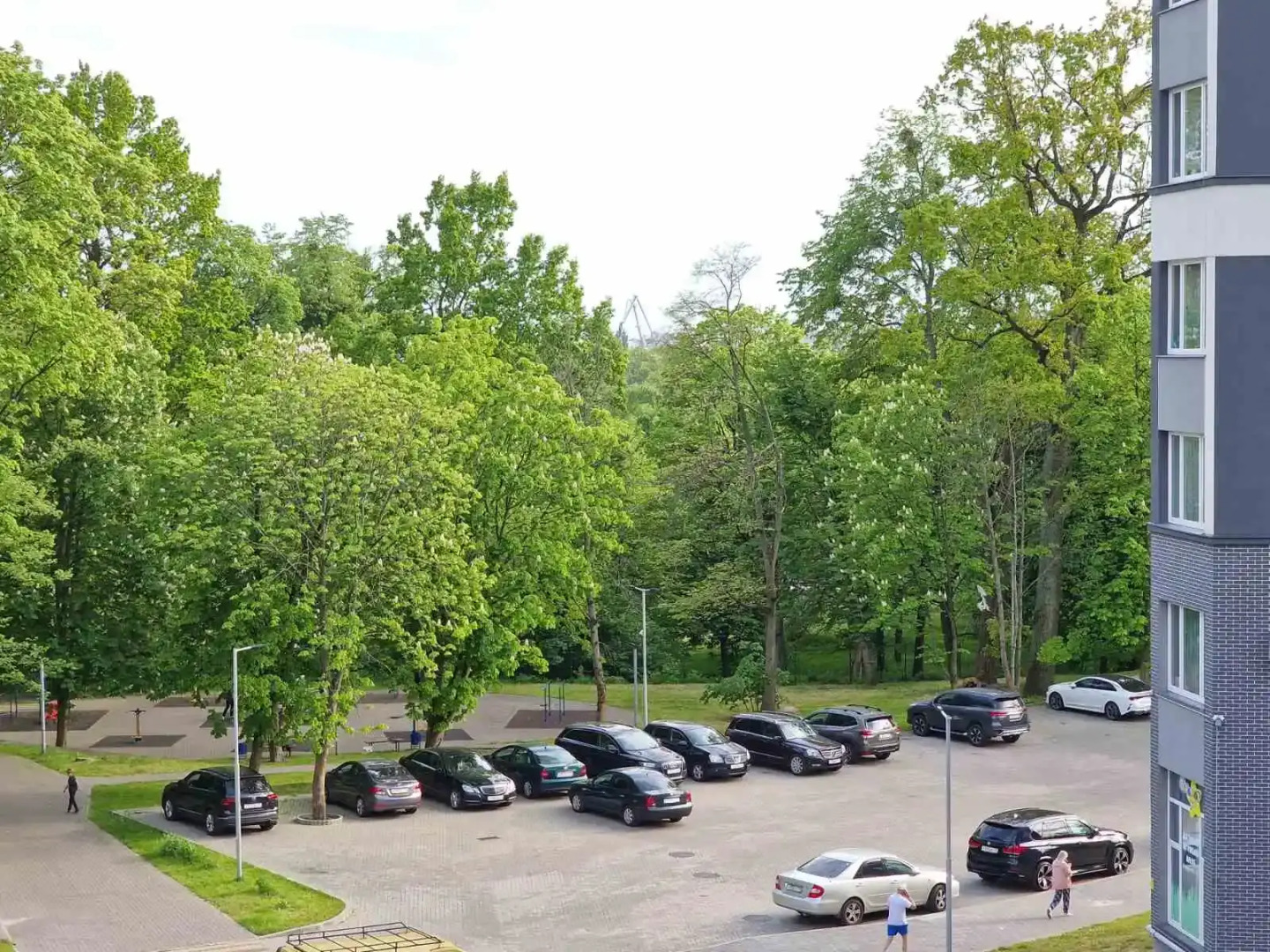 Апартаменты Центр, парковая зона, новый дом, охраняемая парковка, Колибри#24