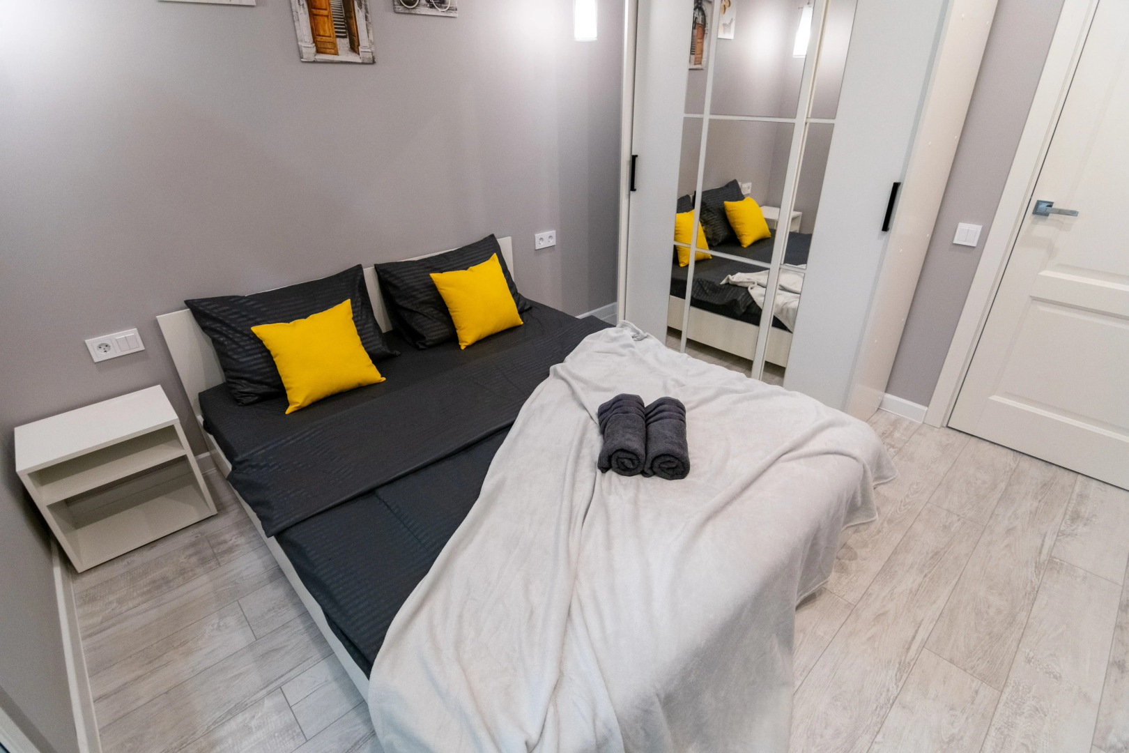 Апартаменты в новострое на троих