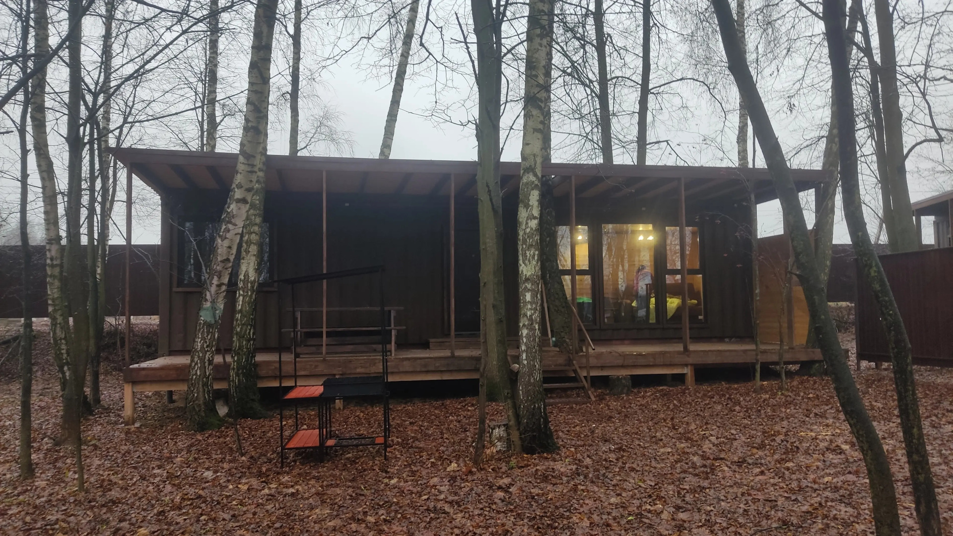 Частный дом Уютный в лесу