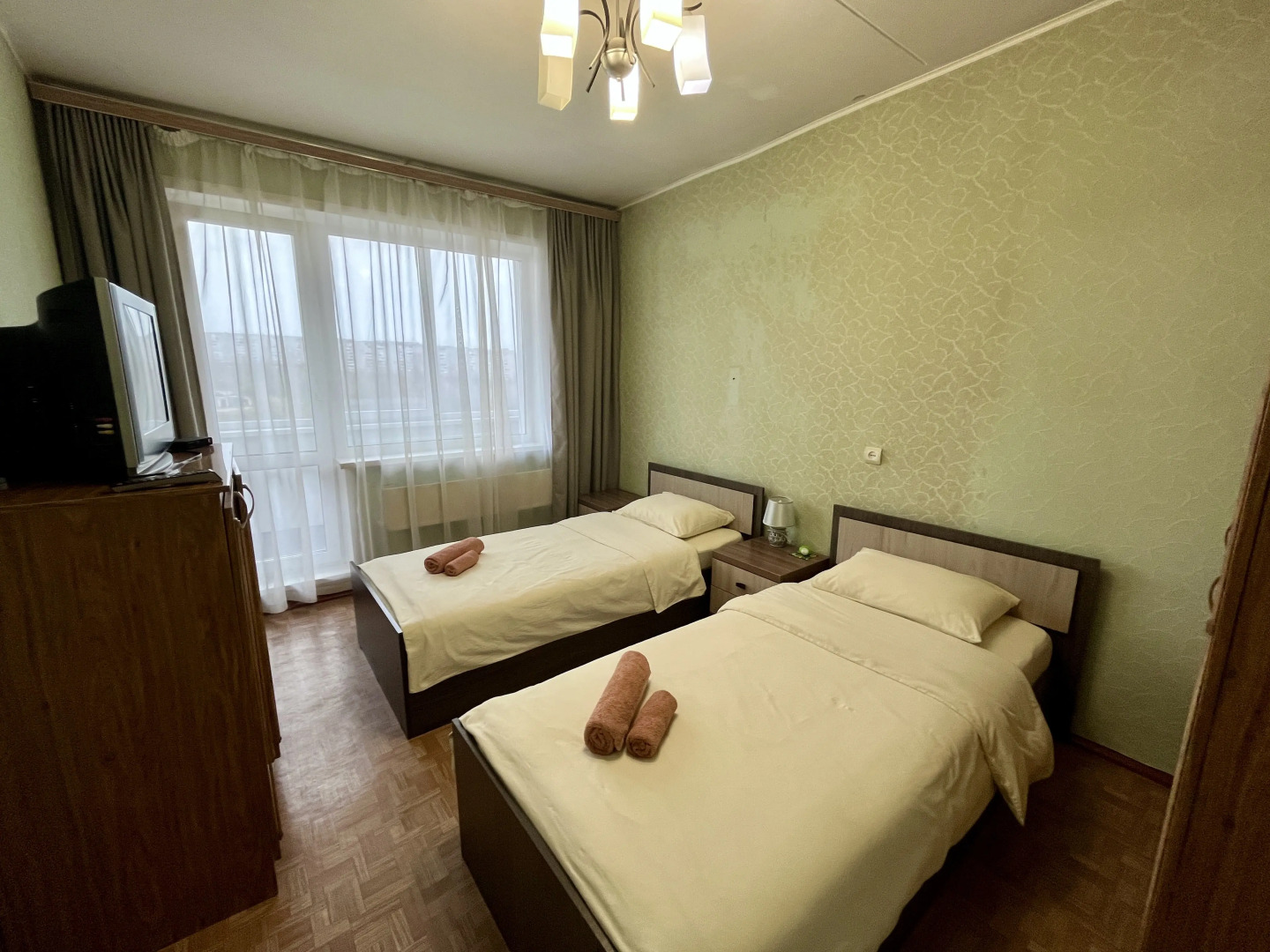 Большая 3-комнатная квартира класса Комфорт на въезде в город