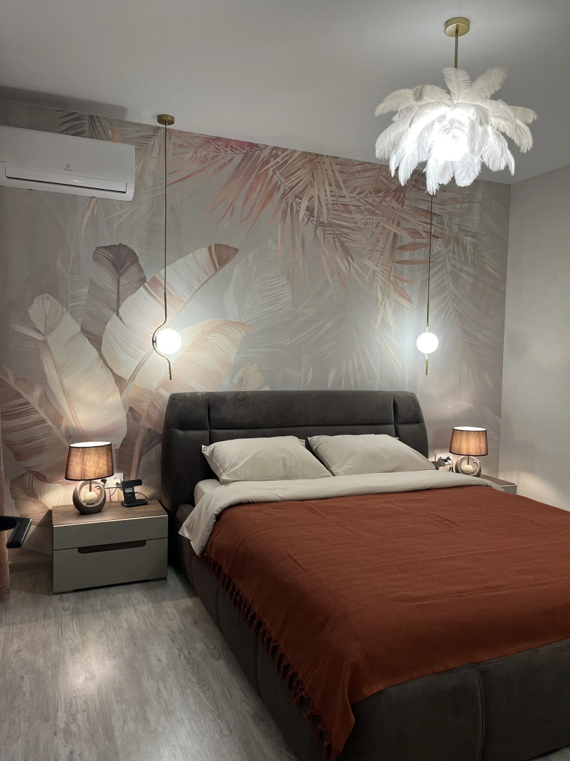 Квартира Парадайз LUX с камином в центре