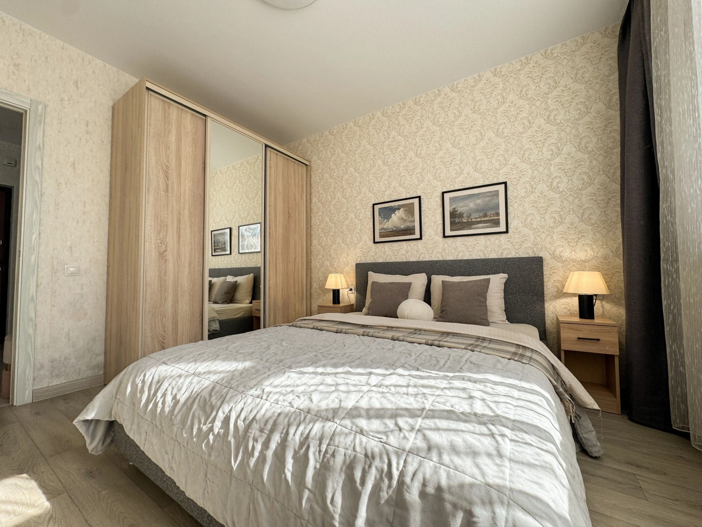 Квартира Уютная квартира с большой детской площадкой в самом сердце Тюмени