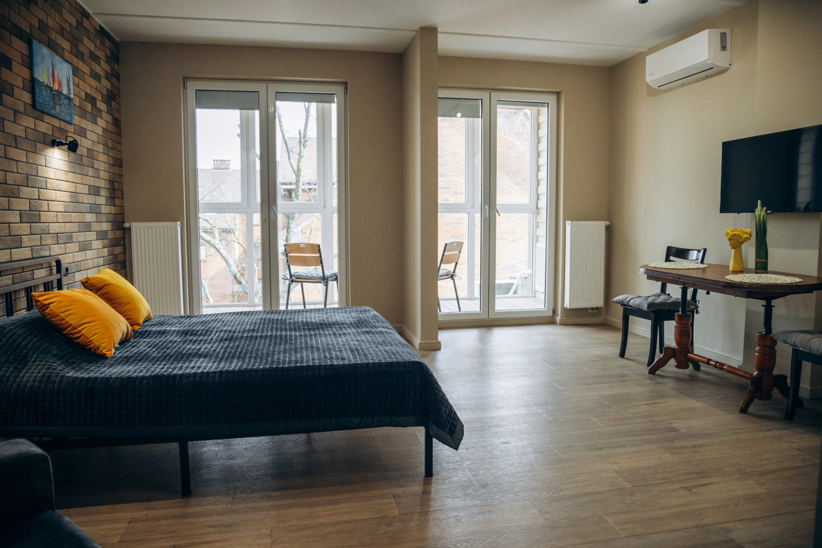 Апартаменты LovelyHome39 на берегу моря в Пионерском студия 3