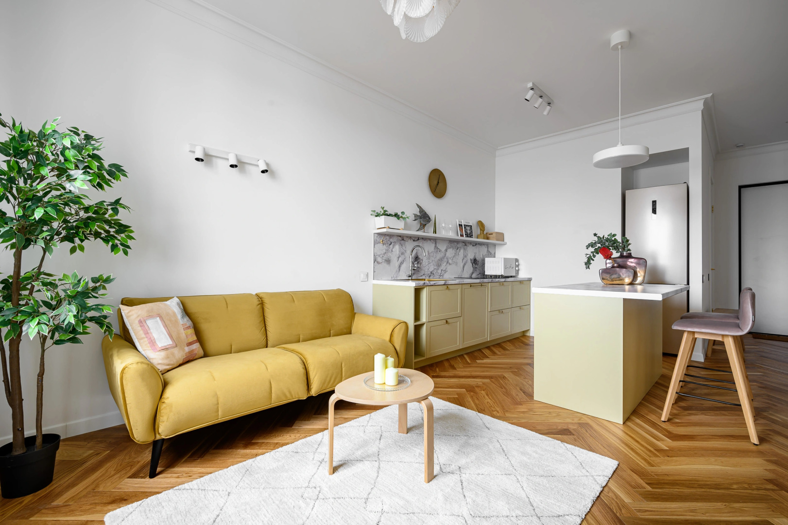 Апартаменты LetYourFlat Marble 1 Cпальня