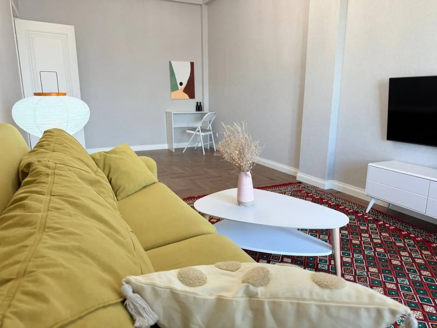 Квартира Двухкомнатная Светлая в Новостройке с Видом на Море