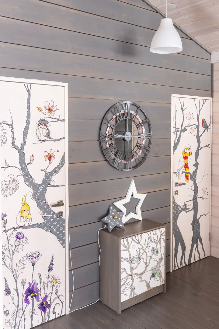 Частный дом Барн с баней и большой игровой зоной