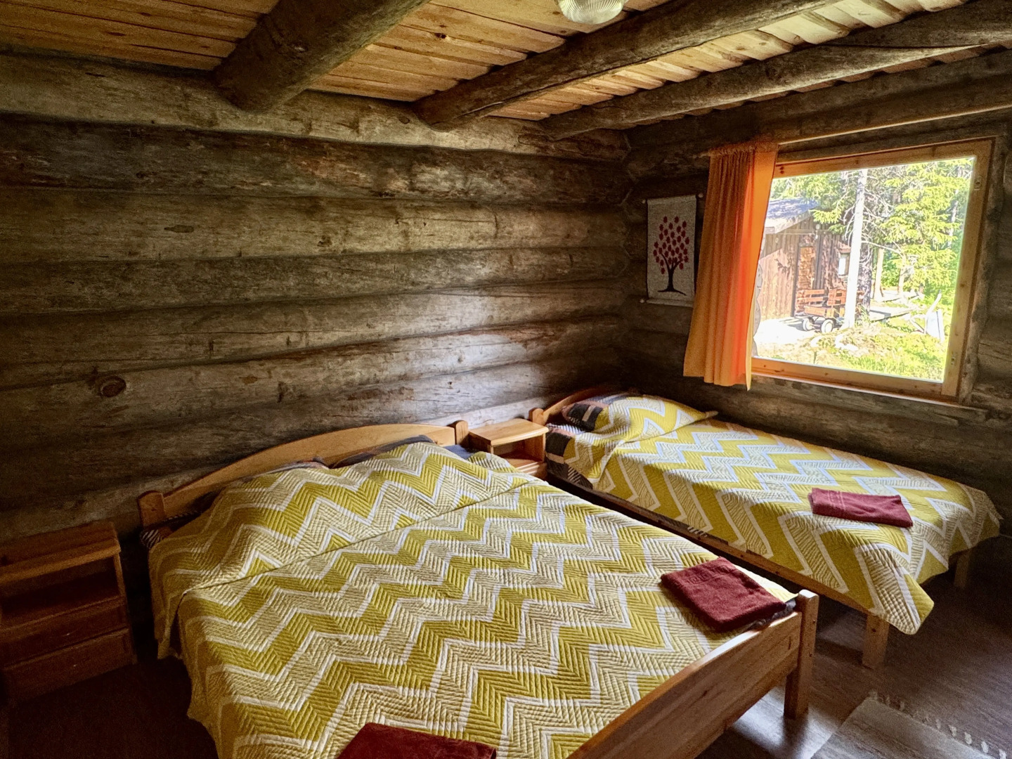 Коттедж Карелия Медвежка Улучшенный с Видом на Озеро