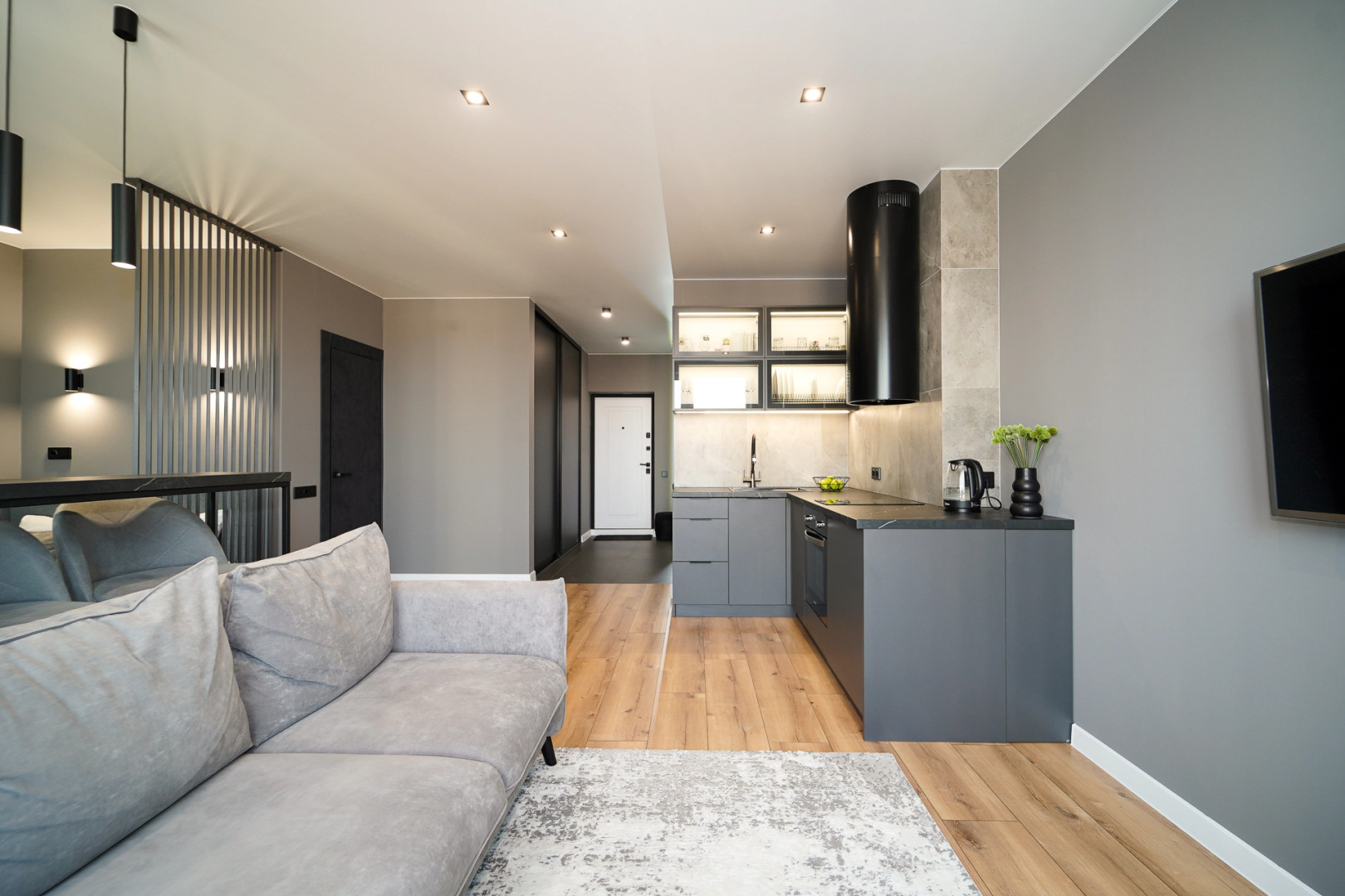 Квартира студия на сутки Студия в новостройке Минск Мир Быстрое заселение Wi-Fi Парковка