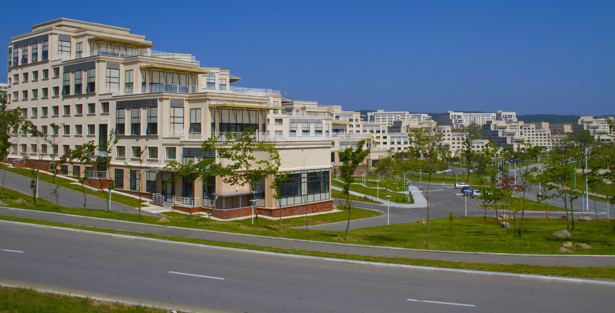 Гостиница «Улисс» (корпус №3) гостиничного комплекса ДВФУ (о. Русский)