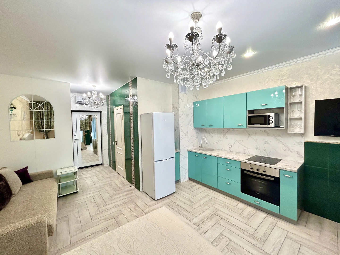 Квартира Уютная студия на улице Савицкого 12