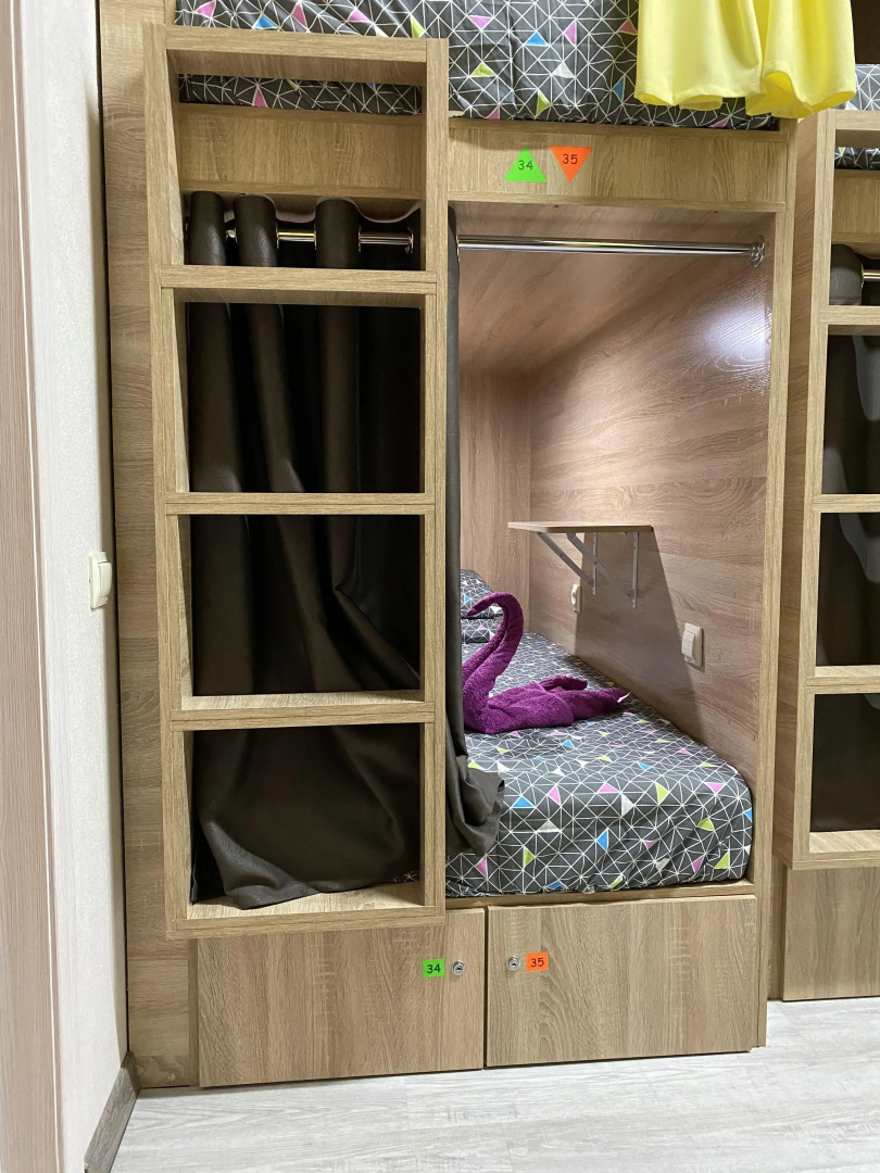 Хостел Капсульный отель Вверх дном