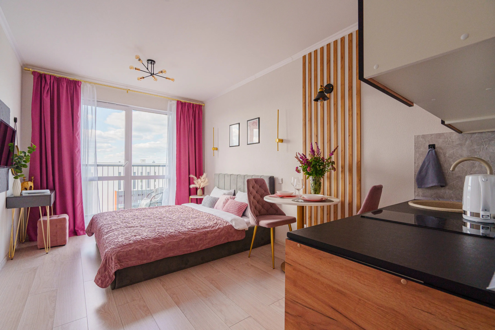 Апартаменты комфорт класса с шикарным видом на закат