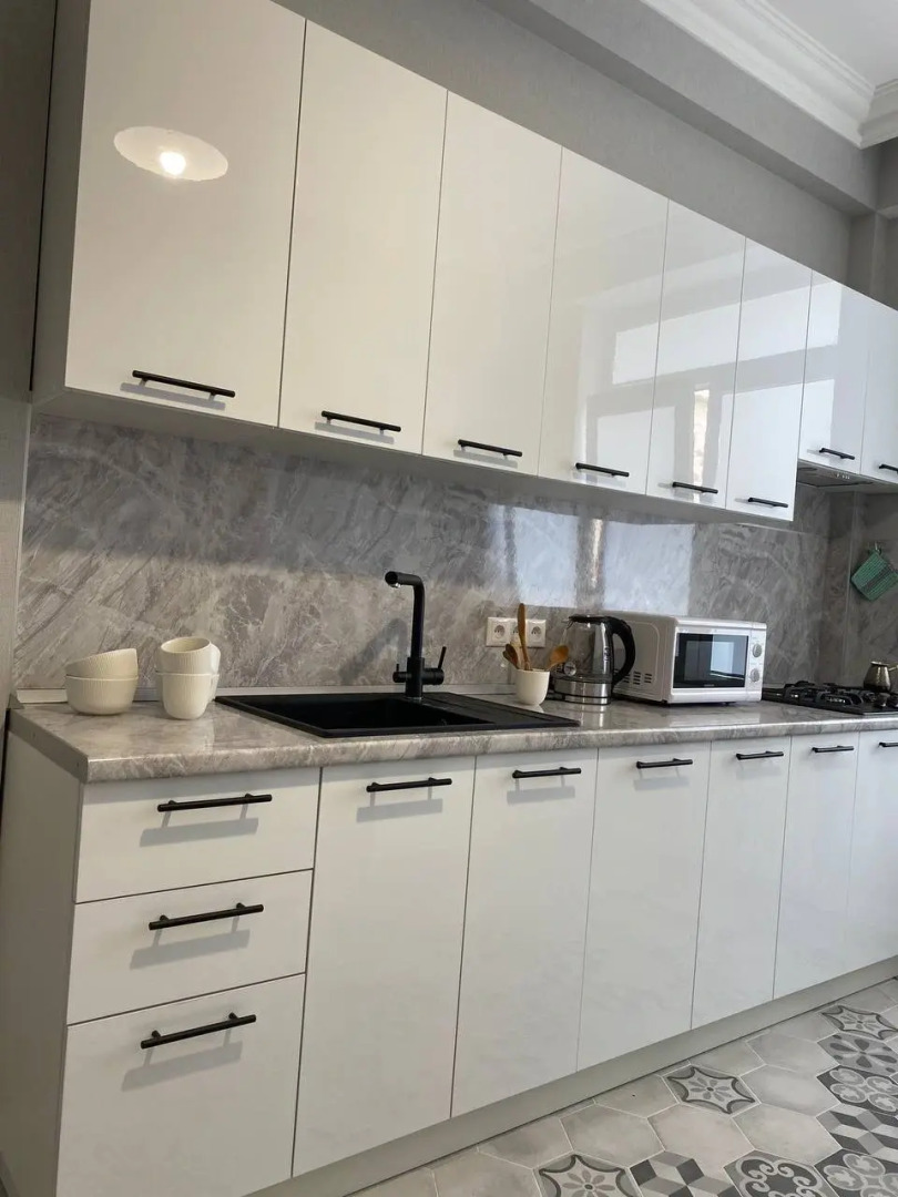 Квартира Двухкомнатная Светлая в Новостройке с Видом на Море