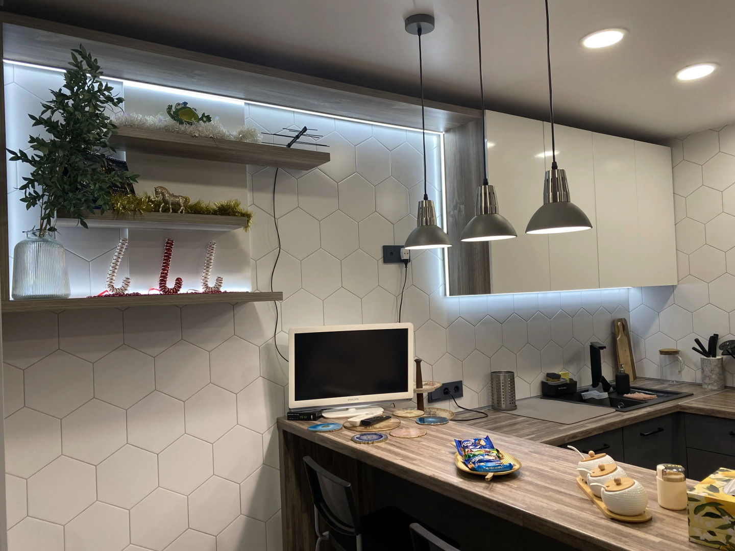 Квартира Уютная с Дизайнерским Интерьером