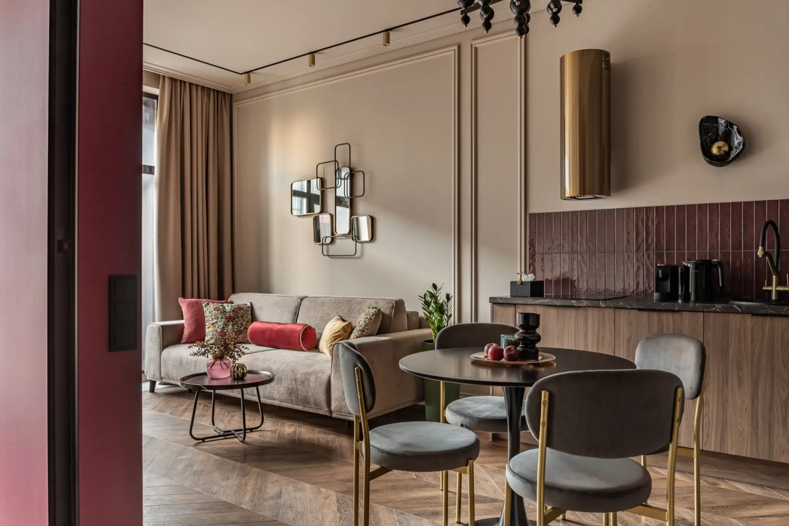 Квартира Moscow Deluxe Apartments Family Suite Zorge