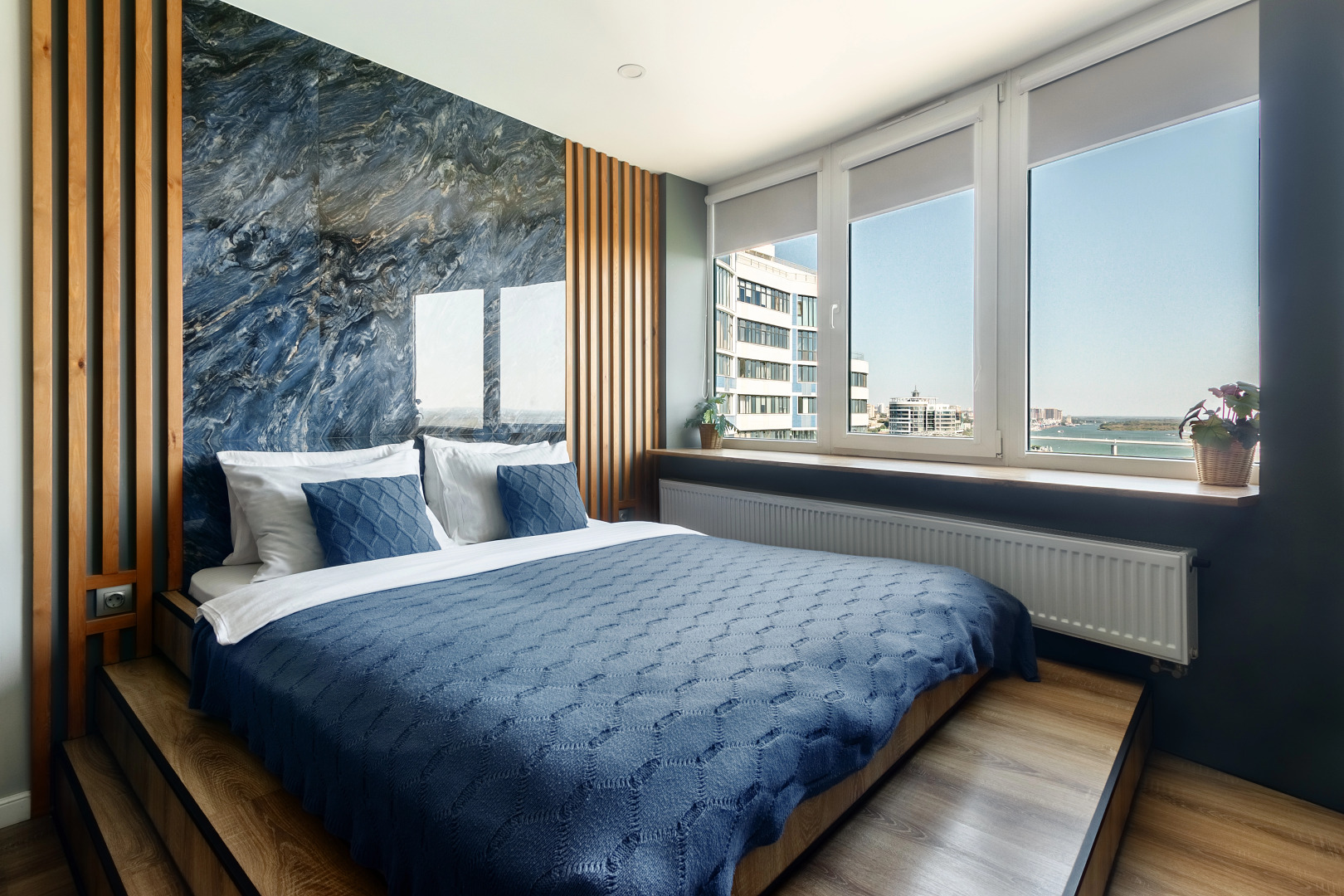 Апартаменты Дом у Дона с подиумом и видом на Дон (23 этаж)