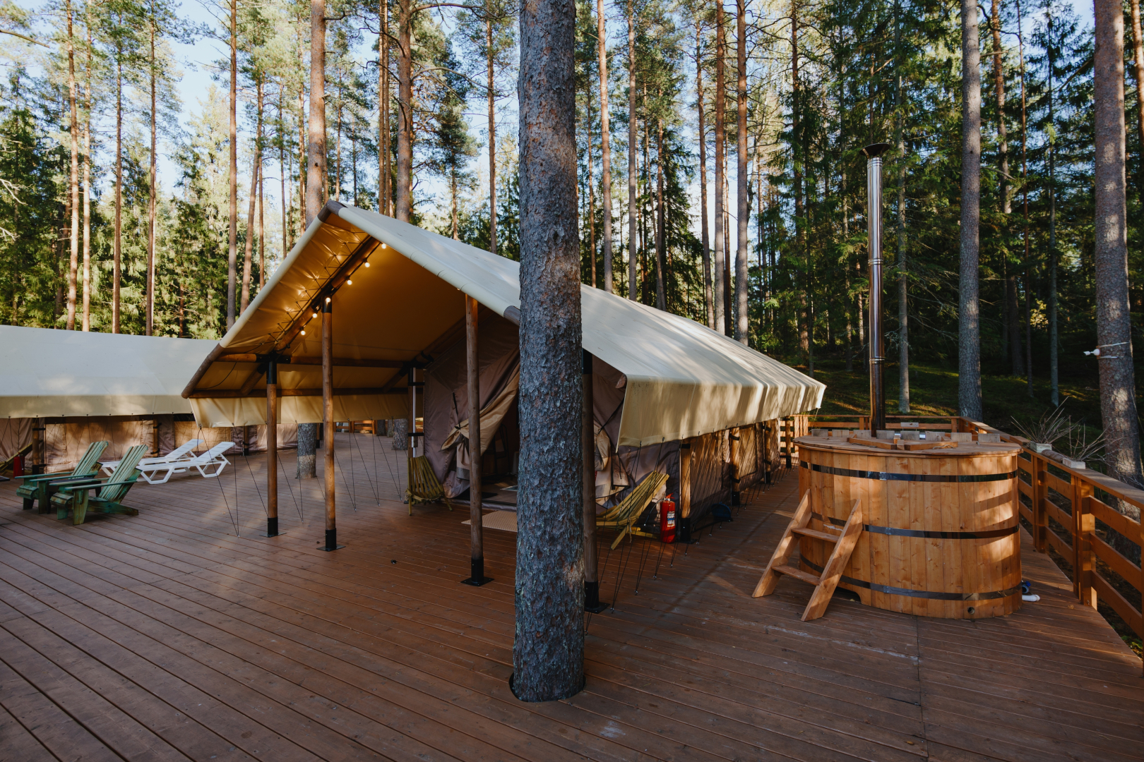 Глэмпинг Террасы