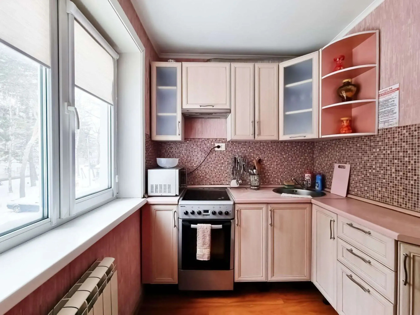 Апартаменты на улице Тихоокеанской 26